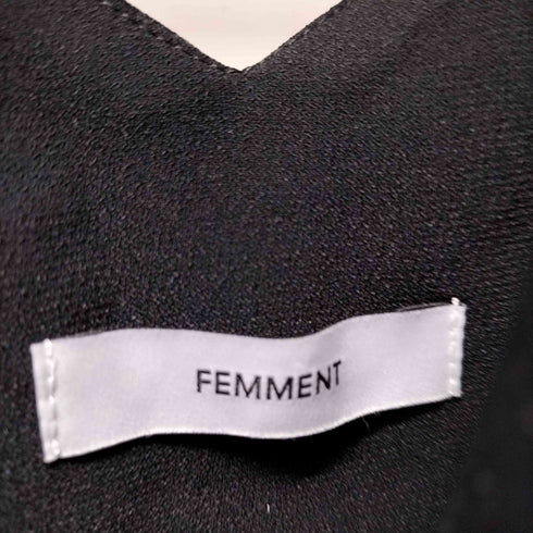 ファモン FEMMENT L/S ボウタイデザインブラウス レディース JPN:2