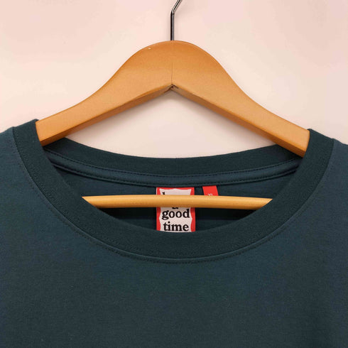 ハブアグッドタイム HAVE A GOOD TIME 前面プリント クルーネックTシャツ メンズ import:XL