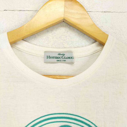 ヒステリックグラマー HYSTERIC GLAMOUR ENDLESS WEEKEND 両面プリントクルーネックTシャツ Y2K レディース FREE