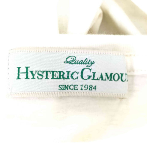 ヒステリックグラマー HYSTERIC GLAMOUR ENDLESS WEEKEND 両面プリントクルーネックTシャツ Y2K レディース FREE