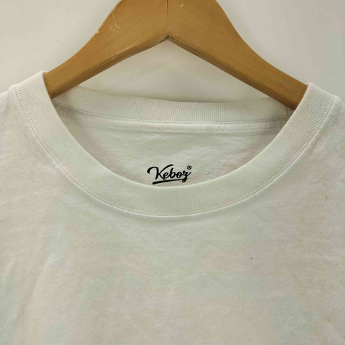 ケボズ KEboz 裾ロゴTシャツ メンズ JPN:L
