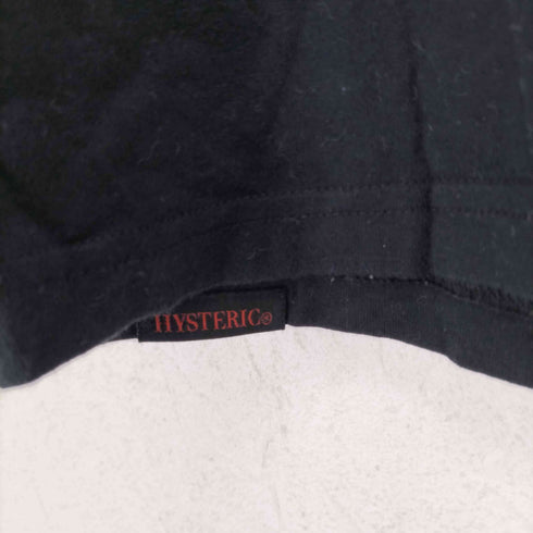 ヒステリックグラマー HYSTERIC GLAMOUR フロントプリントクルーネックTシャツ Y2K レディース FREE