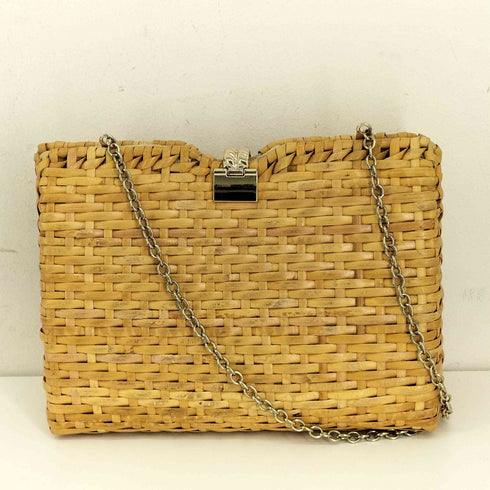 ザラ ZARA ラタンショルダーバッグ レディース