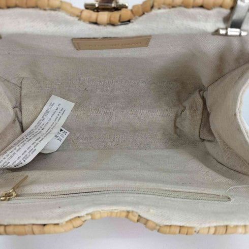 ザラ ZARA ラタンショルダーバッグ レディース