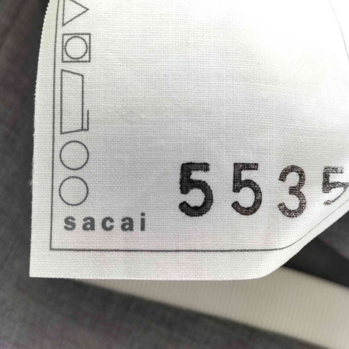 サカイ Sacai 21ss サイドライン タックショーツ レディース