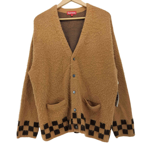シュプリーム Supreme 21SS Brushed Checkerboard Cardigan メンズ import:L