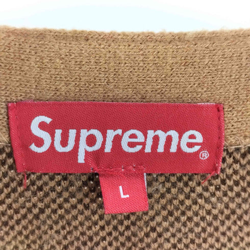 シュプリーム Supreme 21SS Brushed Checkerboard Cardigan メンズ import:L