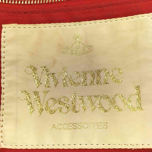 ヴィヴィアンウエストウッドアクセサリー Vivienne Westwood Accessories オーブプリント デニムトートバッグ レディース