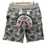 アベイシングエイプ A BATHING APE HONEYCOMB CAMO SHARK SWEAT SHORTS メンズ JPN:XL