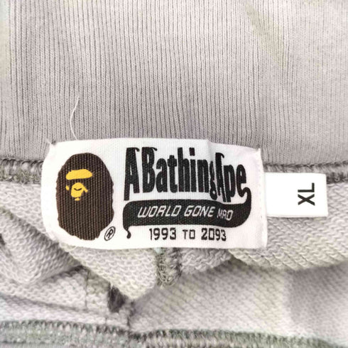 アベイシングエイプ A BATHING APE HONEYCOMB CAMO SHARK SWEAT SHORTS メンズ JPN:XL