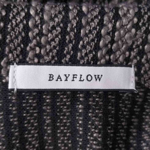 ベイフロー BAYFLOW パターンレース長袖シャツ メンズ JPN:4