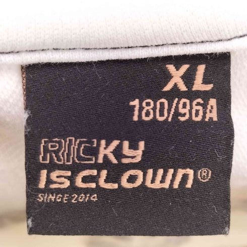 RickyisClown ラグランスリーブ S/S Tシャツ メンズ import:XL