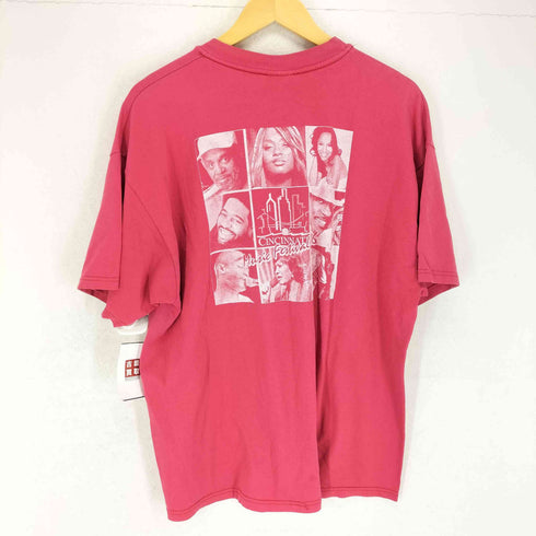 ヘインズ Hanes CINCINNATI 両面プリントクルーネックTシャツ メンズ JPN:XL