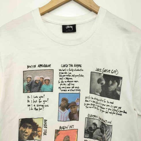 ステューシー Stussy 前面プリント クルーネックTシャツ メンズ import:S