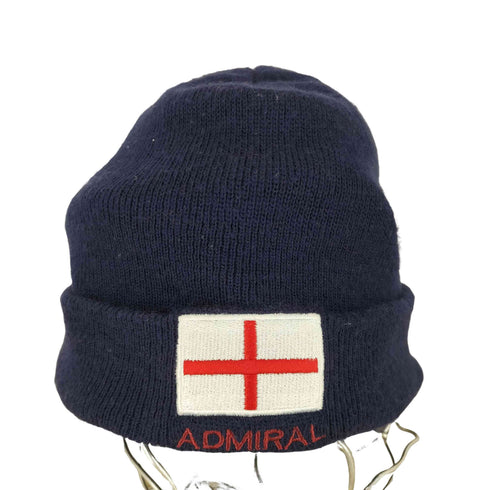 アドミラル Admiral 刺繍デザインニット帽 メンズ