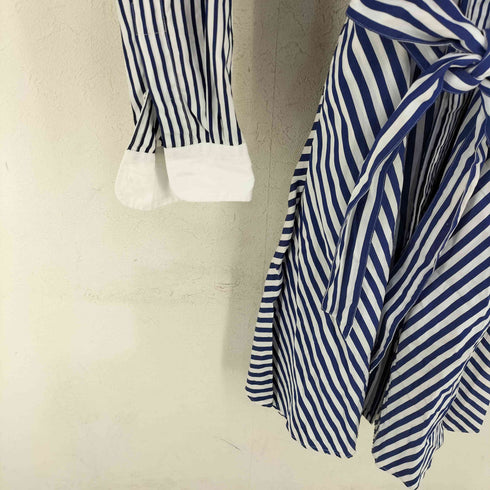 ポロラルフローレン POLO RALPH LAUREN ベルテッド ストライプド コットン シャツドレス レディース 2