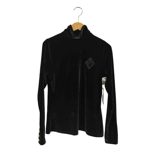 ポロラルフローレン POLO RALPH LAUREN 6P7 ベロアハーフジップカットソー レディース M