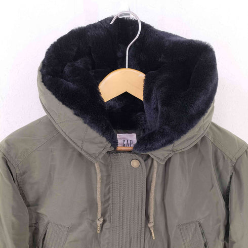 ギャップ Gap プリマロフト フェイクファーモッズコート レディース S