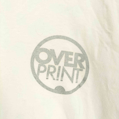 オーバープリント OVER PRINT バックプリントs/s tee メンズ JPN:L