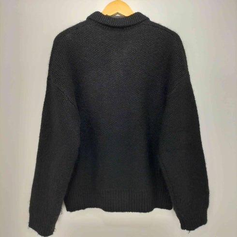 LURAKU 24AW Shaggy Knit Polo Cardigan シャギーニットポロカーディガン メンズ JPN:M