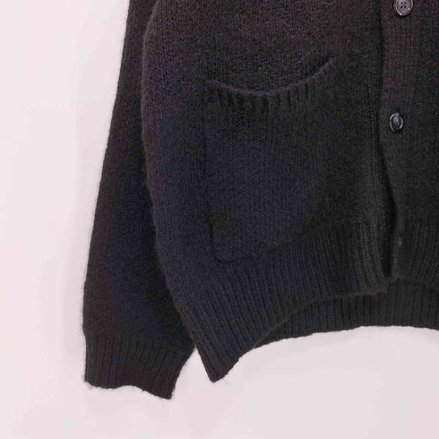 LURAKU 24AW Shaggy Knit Polo Cardigan シャギーニットポロカーディガン メンズ JPN:M