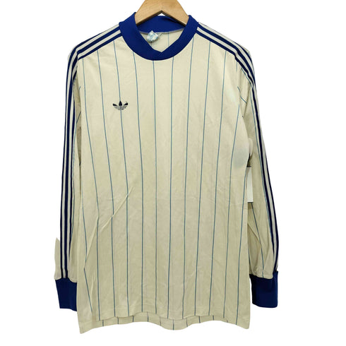 アディダス adidas 70S フランス製 ワンポイントロゴ ストライプ ゲームシャツ メンズ