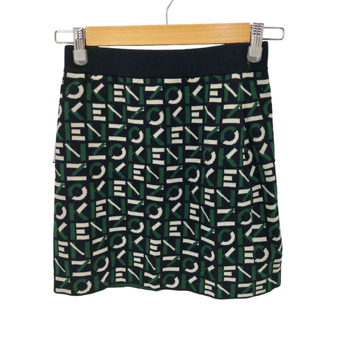 ケンゾー KENZO 総柄ニットスカート レディース JPN:XS