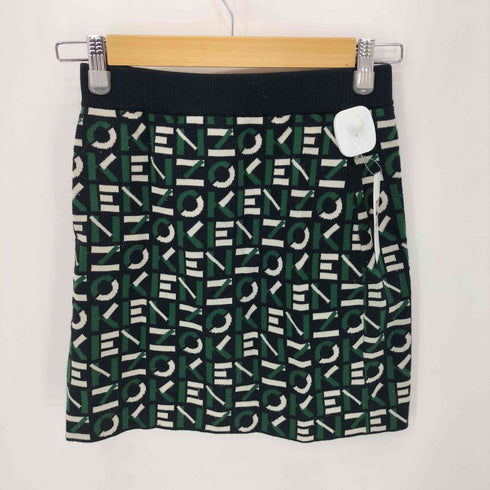 ケンゾー KENZO 総柄ニットスカート レディース JPN:XS