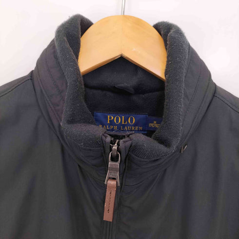 ポロラルフローレン POLO RALPH LAUREN ポニー刺繍 裾ドローコード ジップアップブルゾン メンズ import:M