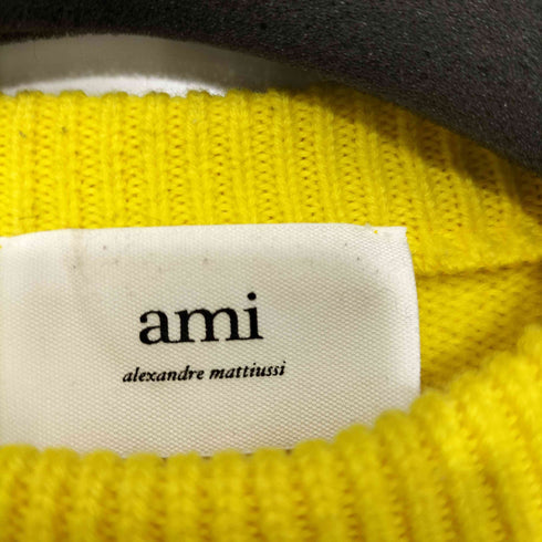 アミアレクサンドルマテュッシ AMI ALEXANDRE MATTIUSSI ロゴインターシャ セーター メンズ
