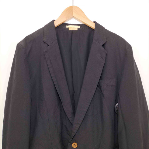 コムデギャルソンオムプリュス COMME des GARCONS HOMME PLUS 2014SS 孵化期 ポリエステル縮絨 シアーレイヤードテーラードジャケット メンズ JPN:S