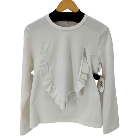 コムデギャルソンコムデギャルソン COMME des GARCONS COMME des GARCONS 19AW ポリフリルロングスリーブカットソー レディース JPN:M