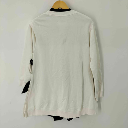 エムエムシックスメゾンマルジェラ MM6 Maison Margiela フリルデザインロングスウェット レディース import:XS