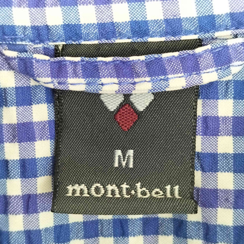 モンベル mont bell WIC.ドライタッチ ロングスリーブシャツ シアサッカー レディース JPN:M