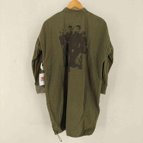 ヒステリックグラマー HYSTERIC GLAMOUR 両面プリント バンドカラー ワンピース レディース FREE