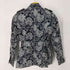 バナナリパブリック BANANA REPUBLIC 総柄スタンドカラーベルテッドジャケット レディース import:XS