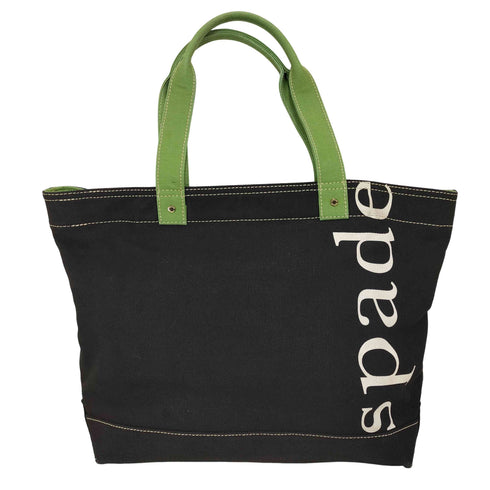 ケイトスペード Kate spade キャンバス地トートバッグ レディース
