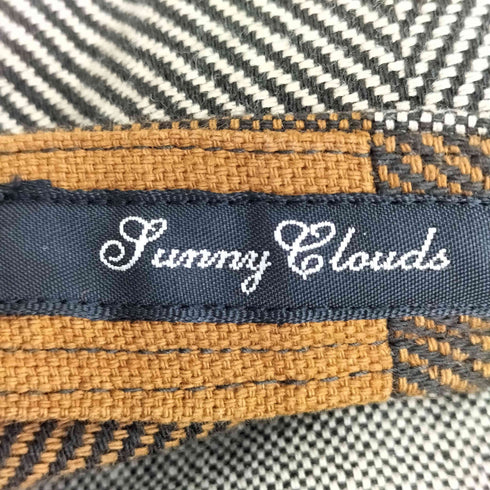 サニークラウズ sunny clouds ドデカいチェックの切り込みチュニック レディース JPN:L
