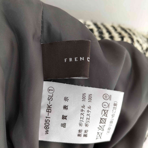 フレンチパヴェ FRENCH PAVE クラシカルなツイードスカート レディース