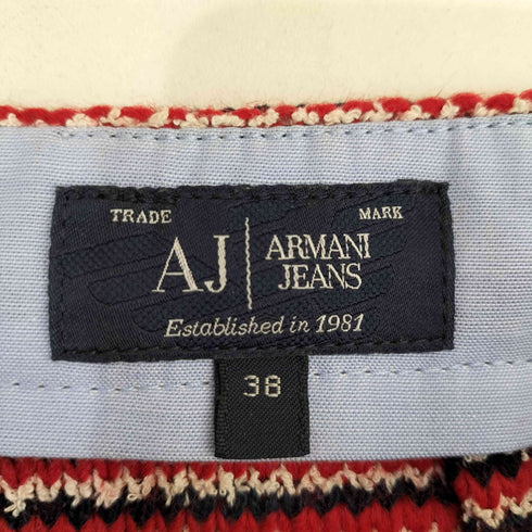 アルマーニジーンズ ARMANI JEANS バックジップミニスカート レディース JPN:XS
