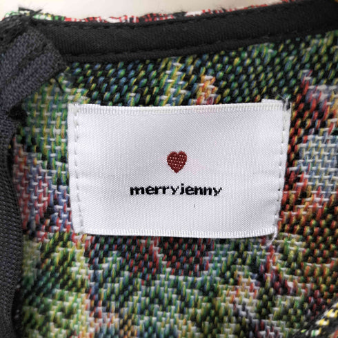 メリージェニー merry jenny ゴブラン切り替えワンピース レディース FREE