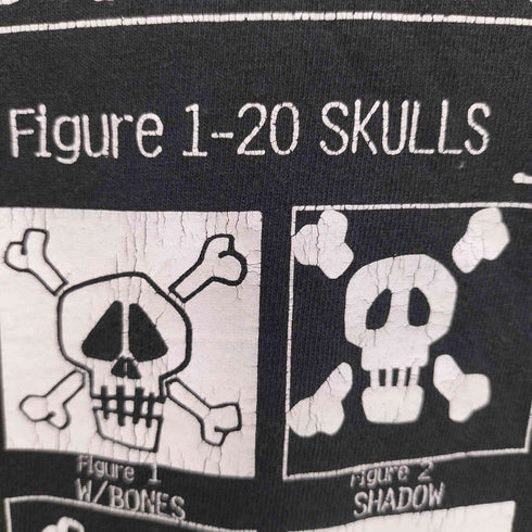 ステューシー Stussy 00S SKULL HALL OF FAME 80-04 SKULL FOREVER S/S TEE スカル プリント Tシャツ メンズ import:M