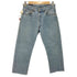 リーバイス Levis 90S USA製 501 ボタン裏522刻印 カットオフ ボタンフライ デニム パンツ 脇割 メンズ W32 L34