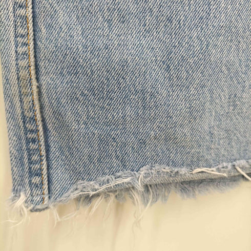 リーバイス Levis 90S USA製 501 ボタン裏522刻印 カットオフ ボタンフライ デニム パンツ 脇割 メンズ W32 L34