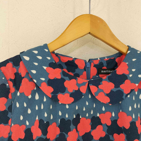 マリメッコ marimekko Kukkasade クッカサデワンピース レディース 34