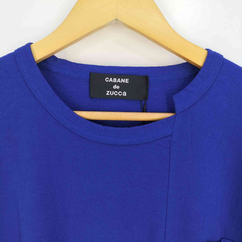 カバンドズッカ CABANE de ZUCCa 製品染め 再構築 ポケット クルーネック Tシャツ メンズ JPN:M