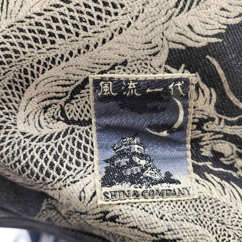 SHIN&COMPANY 総柄トートバッグ メンズ