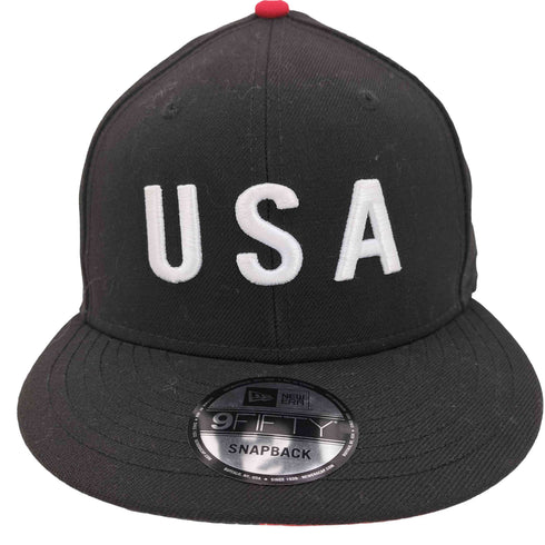 ニューエラ NEW ERA 別注950 USA UVFLAG 9FIFTY USA刺繍 つば裏星条旗 6パネル ベースボール キャップ メンズ