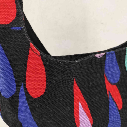 マリメッコ marimekko ピサロイ キャンバス ショルダーバッグ レディース