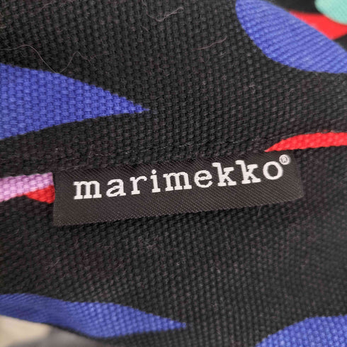 マリメッコ marimekko ピサロイ キャンバス ショルダーバッグ レディース